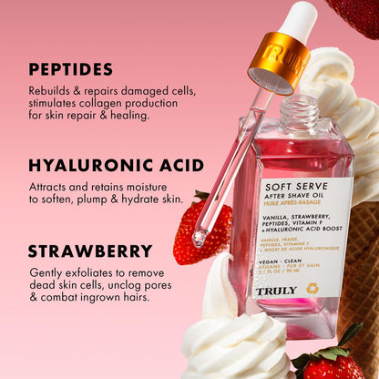 Truly Luxury After Shave Oil – Aceite Post Afeitado Calmante e Hidratante para Piel Suave