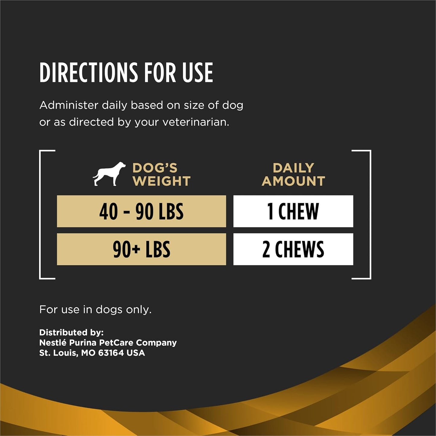 Purina Pro Plan Veterinary Joint Care - Suplemento para la cadera y las articulaciones de perros de razas pequeñas - Bolsa de 77 g 