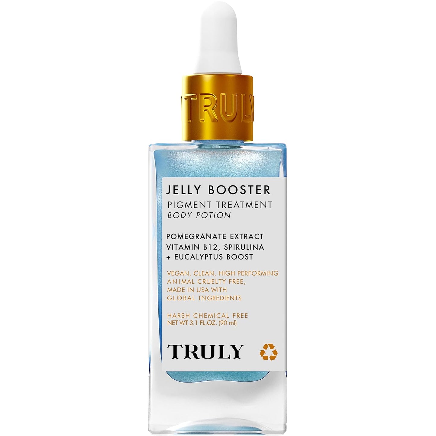 Truly Beauty Jelly Booster – Tratamiento Corporal para Cicatrices y Manchas, Sérum Ligero de Absorción Rápida