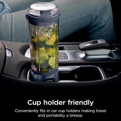 Ninja BC151NV Blast Licuadora Portátil Inalámbrica 18oz – Recargable USB-C, Libre de BPA