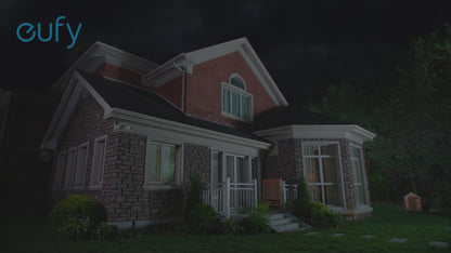 eufy Security eufyCam S3 Pro - Kit de 2 cámaras, cámara solar inalámbrica para exteriores, visión nocturna MaxColor, cámara de seguridad 4K con panel solar, IA de reconocimiento facial, almacenamiento híbrido